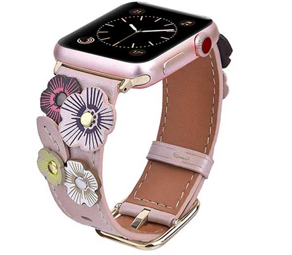 V-Moro цветни кожени ленти за Apple Watch