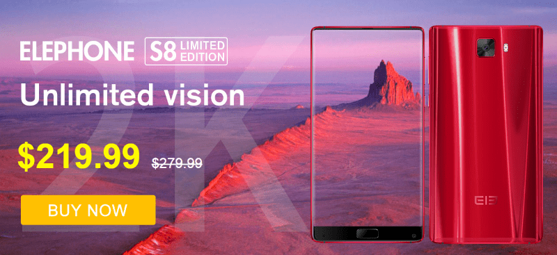 Elephone S8 Limited Edition В продажба на Gearbest.com