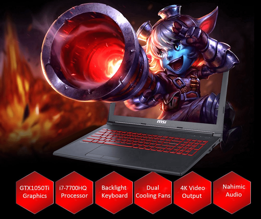MSI GL62M 7REX - Сделка за лаптоп за игри 1252 [код на купона вътре]
