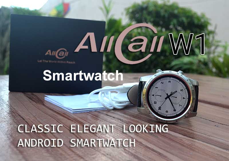 AllCall W1 Smartwatch Review - Класически елегантен Android Smartwatch