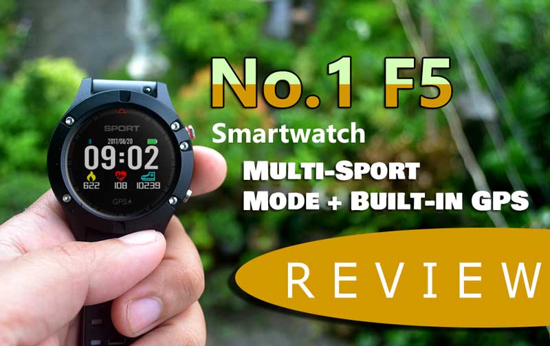 No.1 F5 Smartwatch Review - Multi-Sport Mode + Вграден GPS