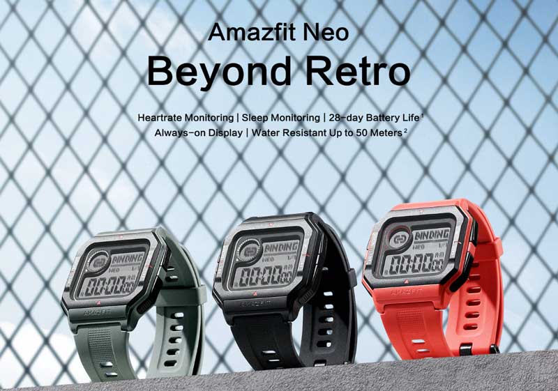 Смарт часовник Amazfit Neo