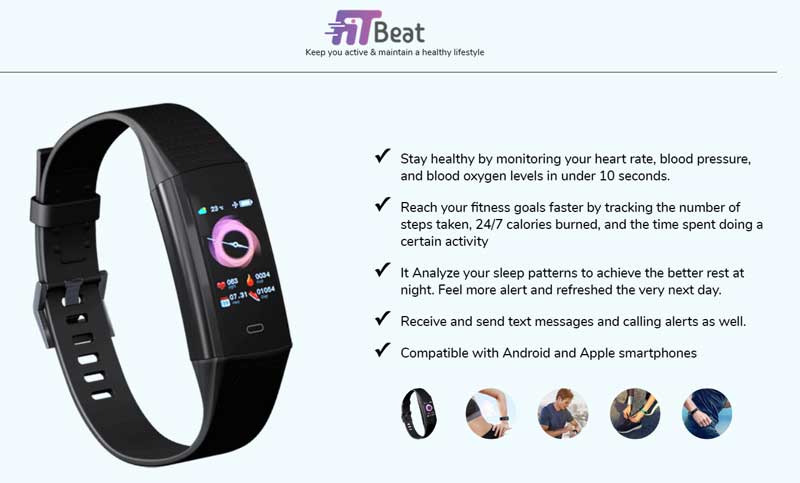 Fitbeat Smartwatch - Преглед на характеристиките на този носим за активен начин на живот