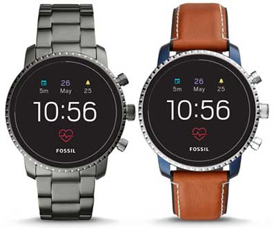 Fossil добави нови Q интелигентни часовници - Venture HR и Explorist HR