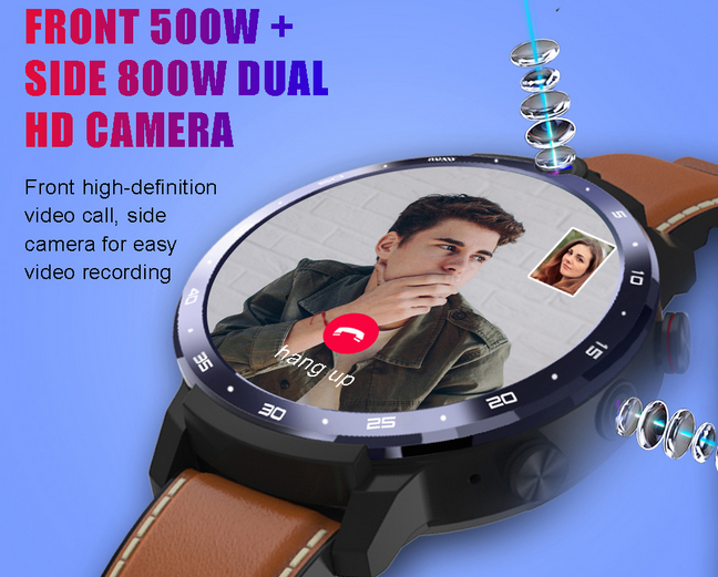 LEMFO LEM12 Smartwatch - Преглед на двойна камера и отключване с лице