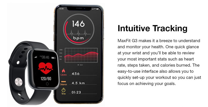 MaxFit G3 Smartwatch - Нека проверим !!