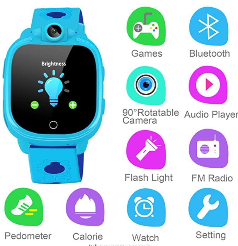 Prograce Kids Smartwatch - разполага с въртяща се камера, игри, първоначален преглед
