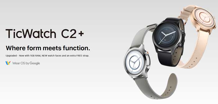 ticwatch c2 + интелигентен часовник