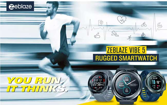 интелигентен часовник zeblaze vibe 5