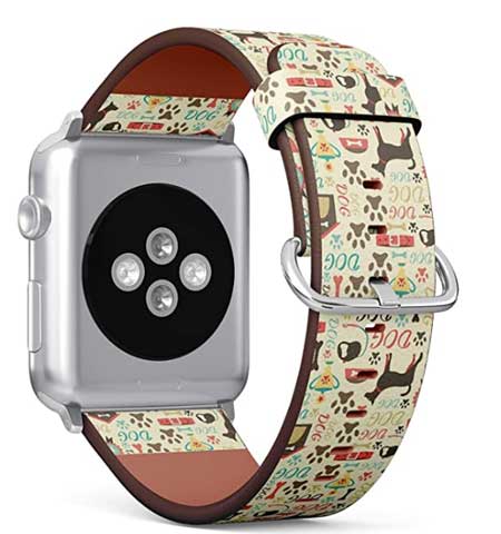 Ретро каишка за смяна на кучета за Apple Watch