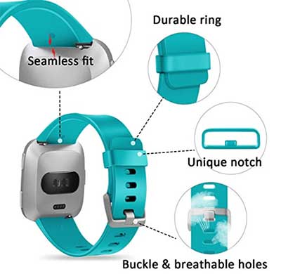 Най-добрата каишка за смарт часовници Fitbit Versa Lite