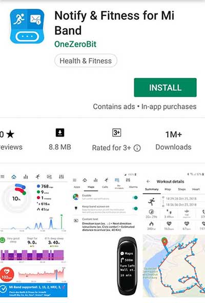 Изтеглете приложения за Xiaomi Mi Band 4