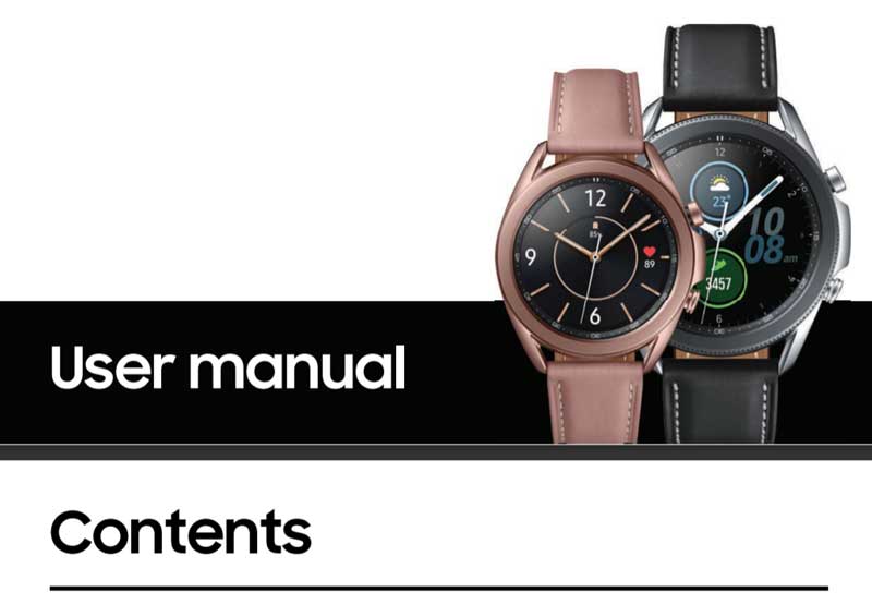 Samsung-Galaxy-Watch-3-Ръководство за потребителя