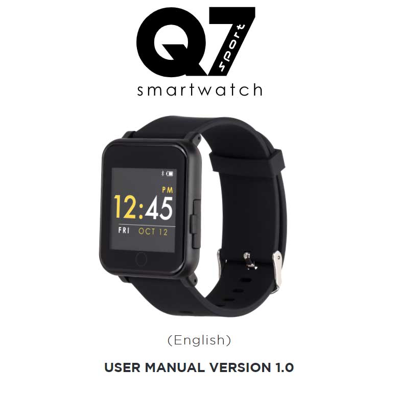 Ръководство за потребителя на Q7 Sport Smartwatch