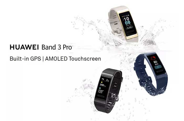 Huawei Band 3 Pro SmartBand - AMOLED екран + вграден GPS