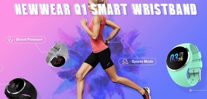 NewWear Q1 Smartwatch Snap Up + Безплатна поръчка
